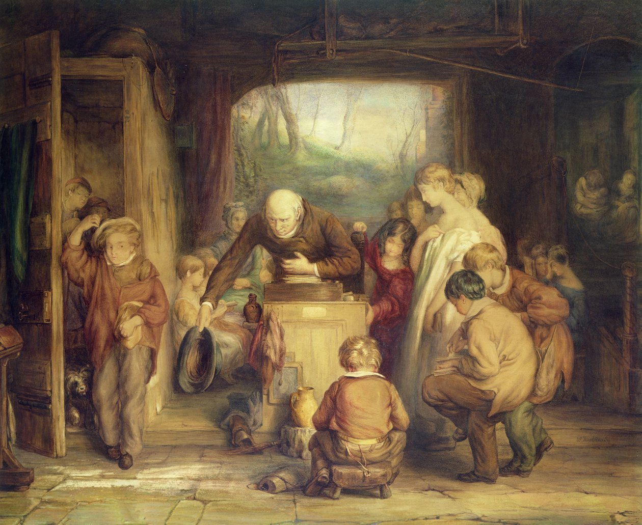 Den Sidste Ind af Augustus Edward Mulready