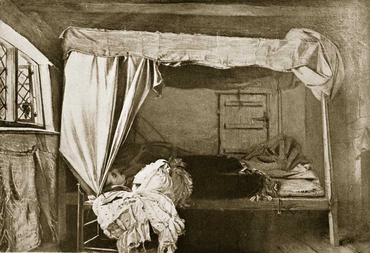 Buckinghams død, 1687 af Augustus Leopold Egg