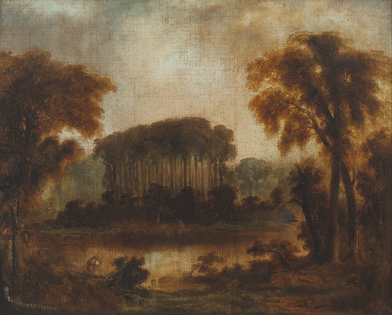 The Hundred Pines, James Island, South Carolina af Augustus Paul Trouche
