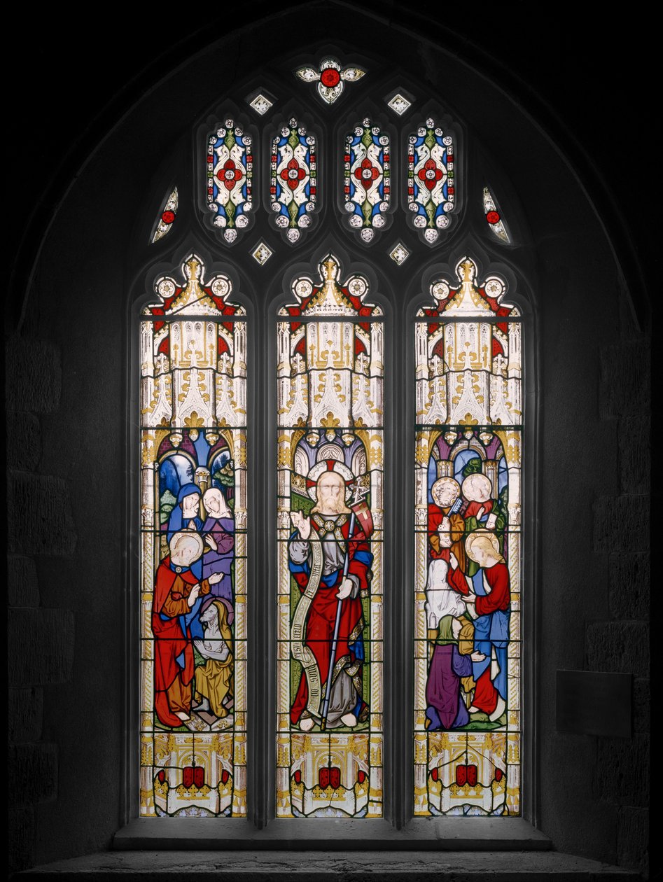 The Raising Of Lazarus, Christ, and the Raising Of Jairuss Datter, 1851 af Augustus Welby Northmore Pugin