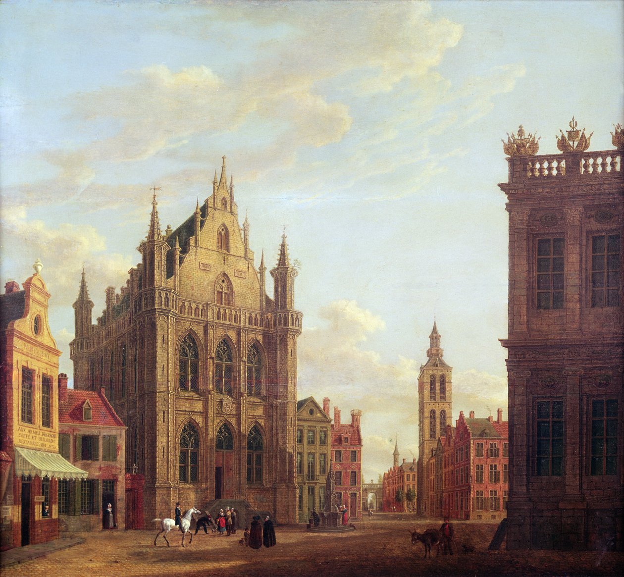 Bruges, 1824 af Augustus Wynantsz