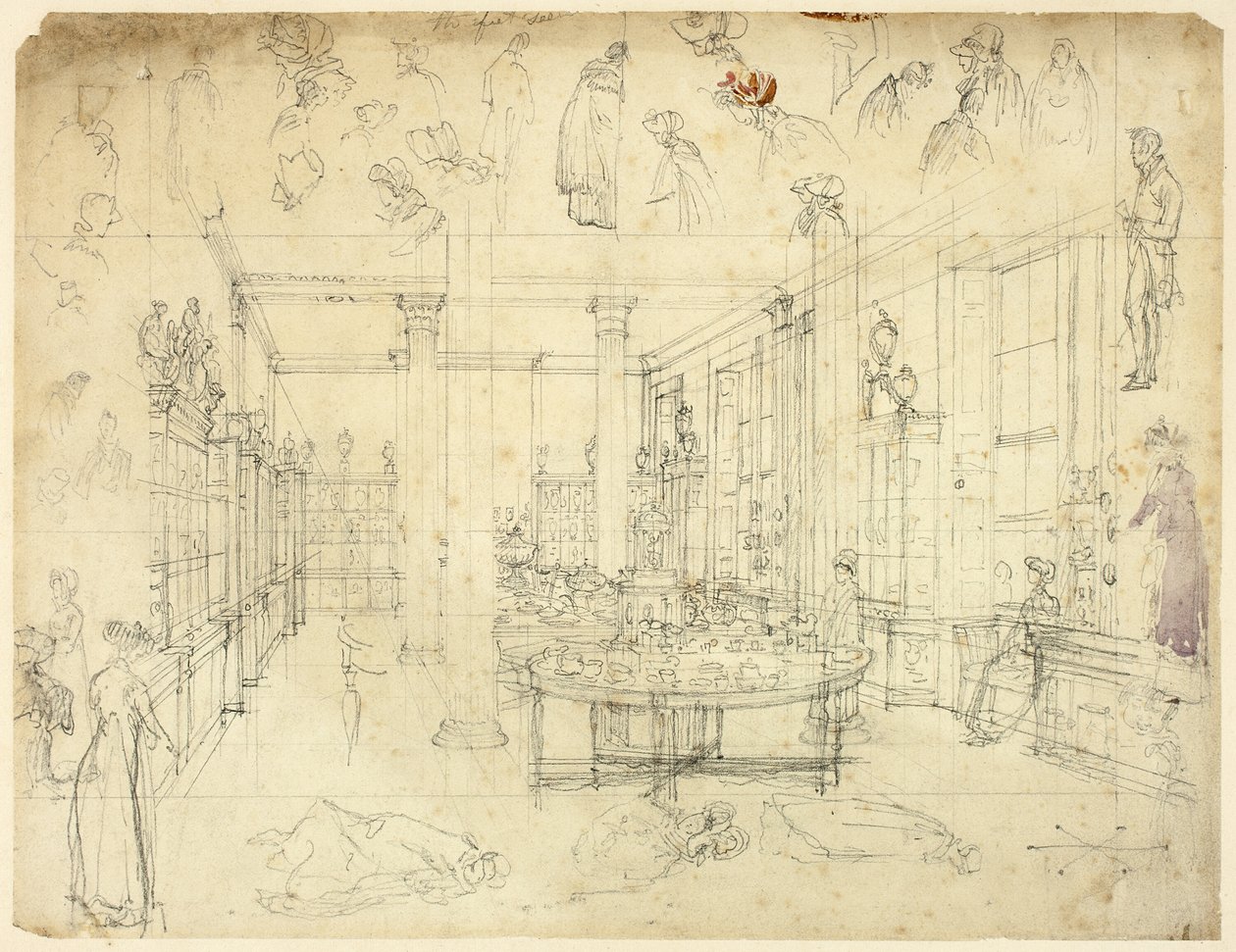 Studie til Wedgwood and Byerly, York Street, St James