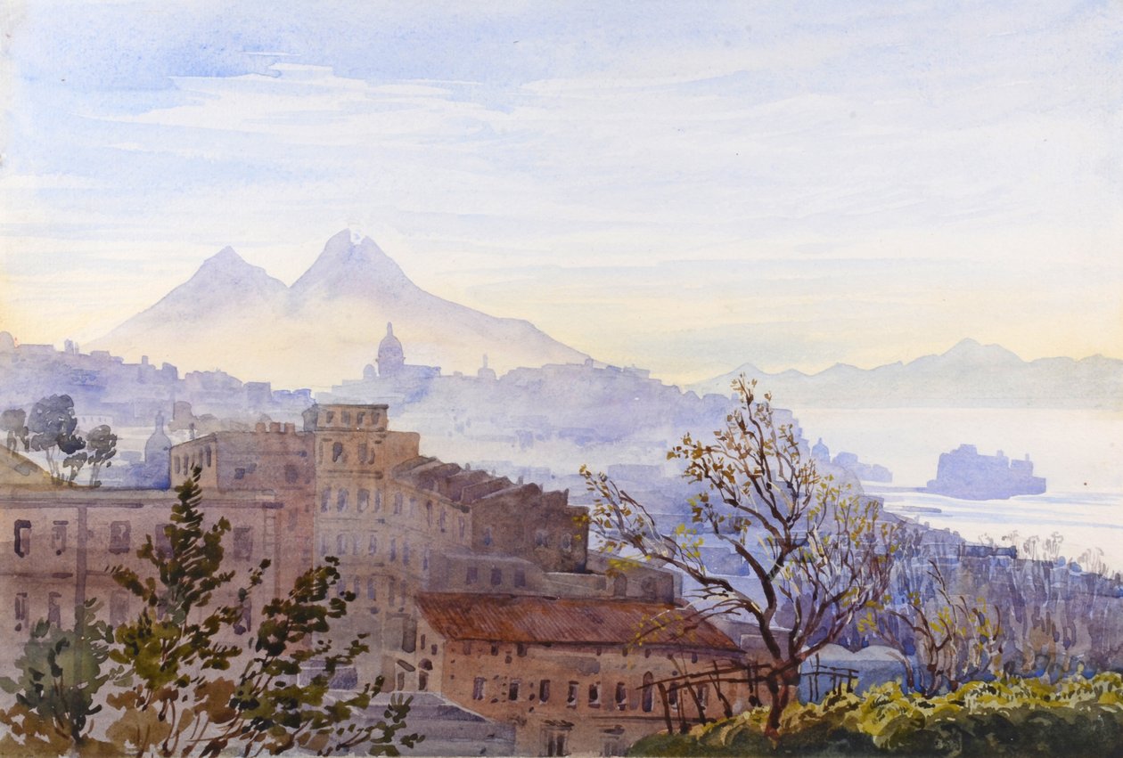 Napoli fra Vomero af Augustus John Cuthbert Hare