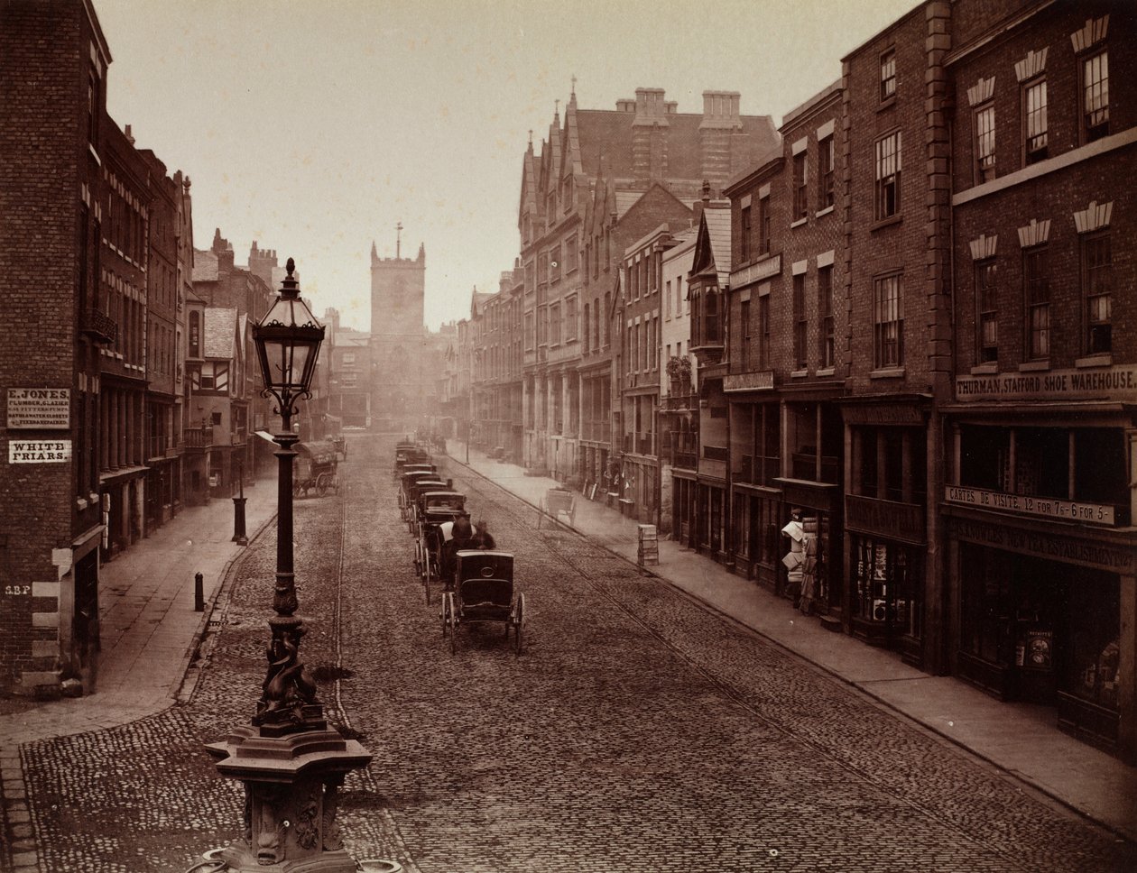 Bridge Street, Chester af Augustus Kelham