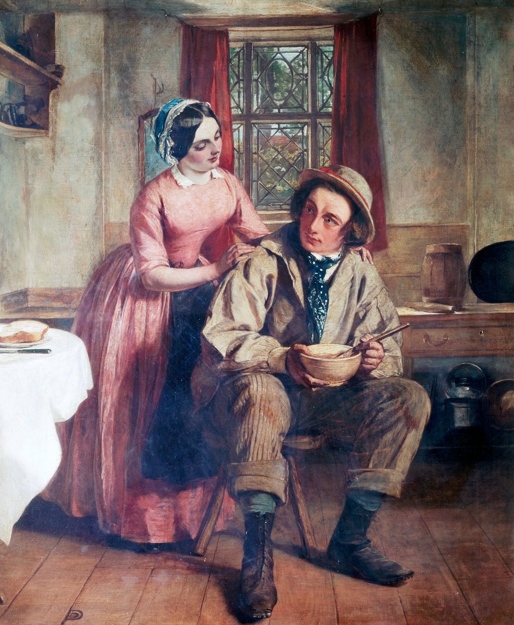 Portræt af Charles Dickens (Portsmouth af Augustus Leopold Egg
