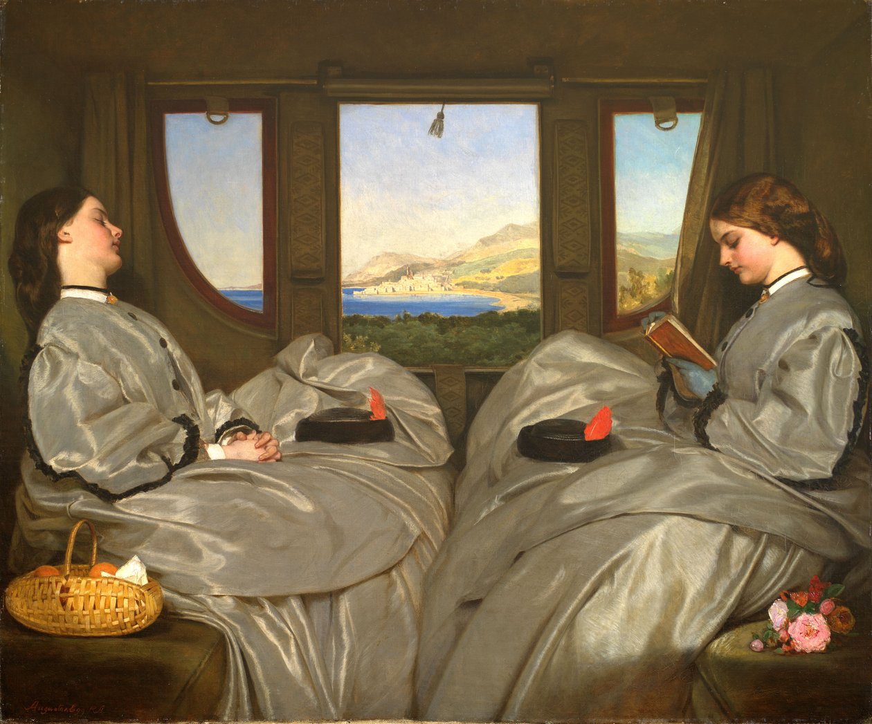 De rejsende ledsagere af Augustus Leopold Egg