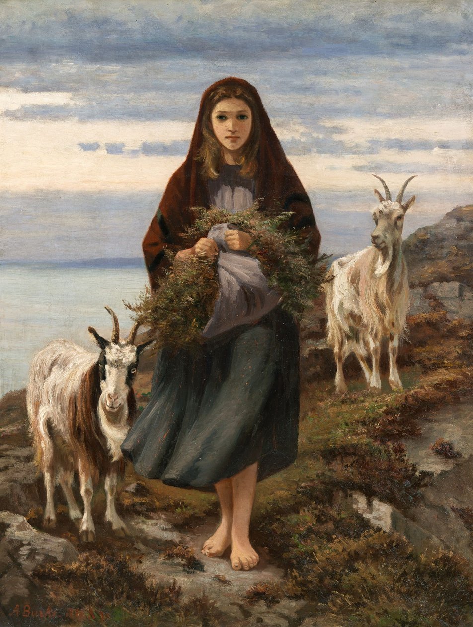 Connemara pige af Augustus Nicholas Burke