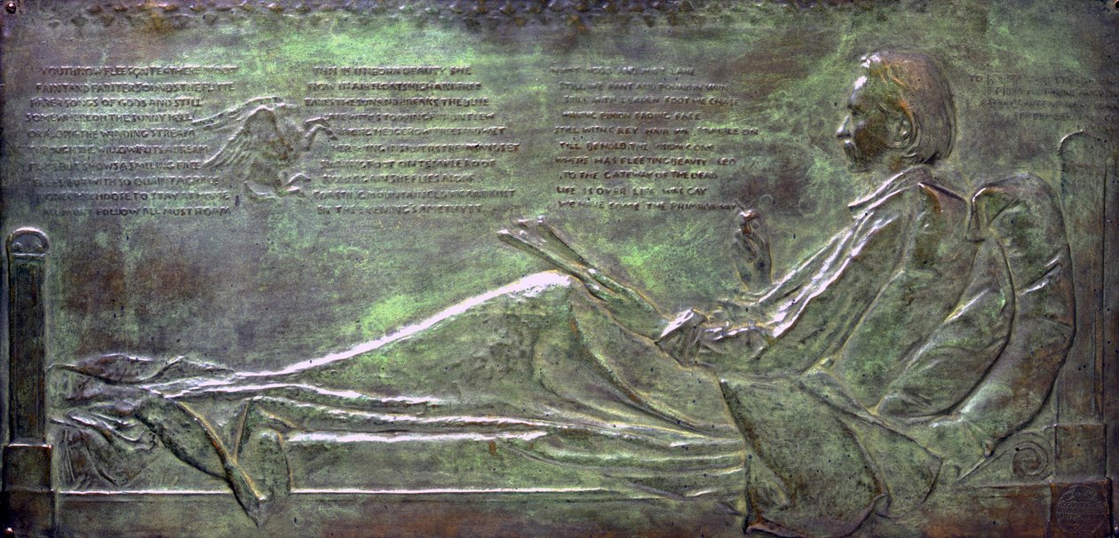 Robert Louis Stevenson af Augustus Saint Gaudens