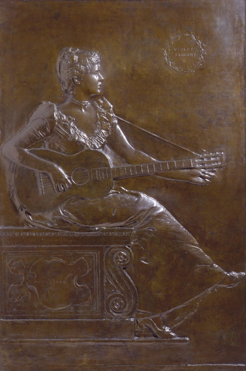 Violet Sargent af Augustus Saint Gaudens