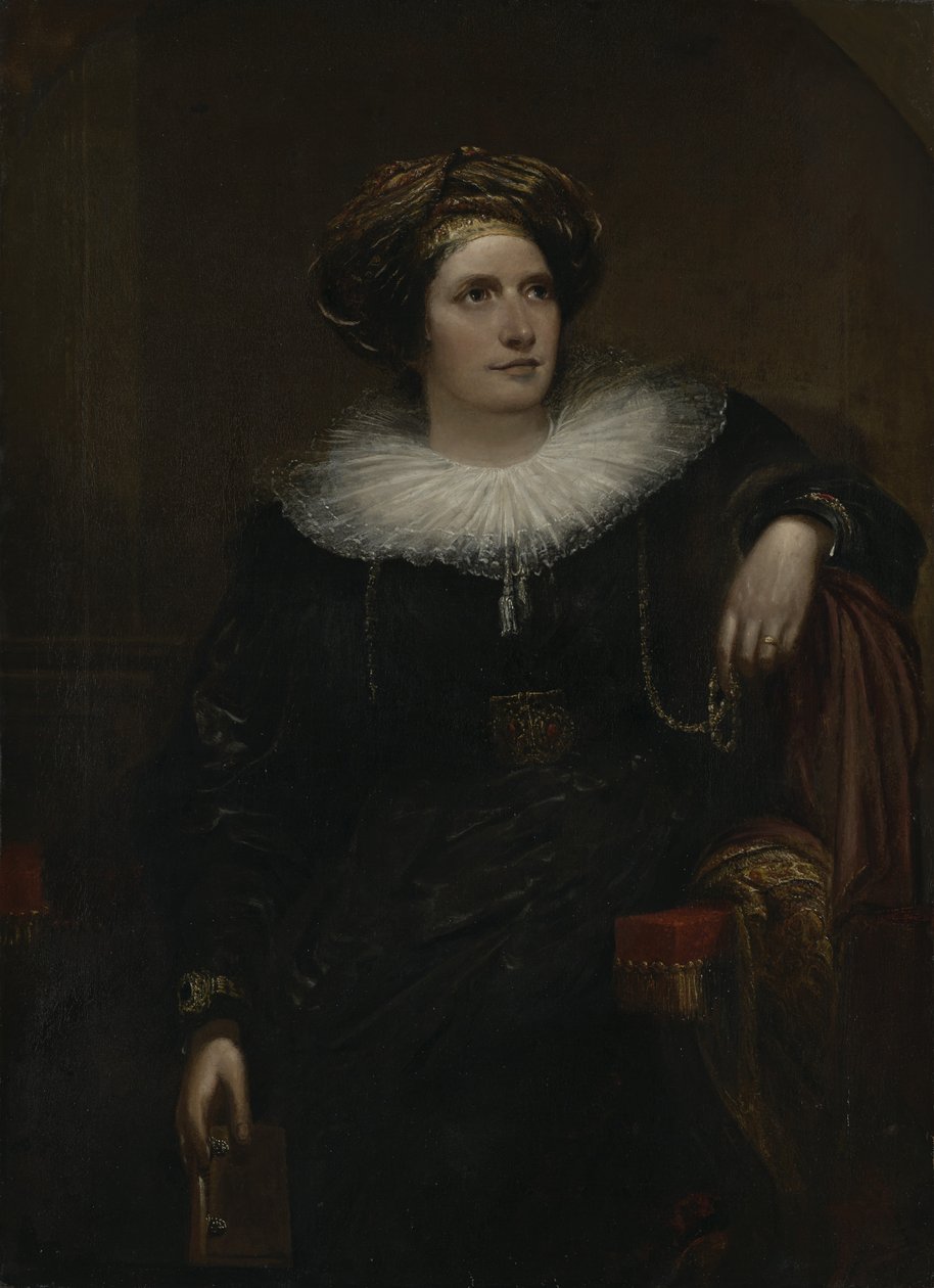 Lady Maria Callcott, født Dundas (1785-1842), forfatter og rejsende af Augustus Wall Callcott