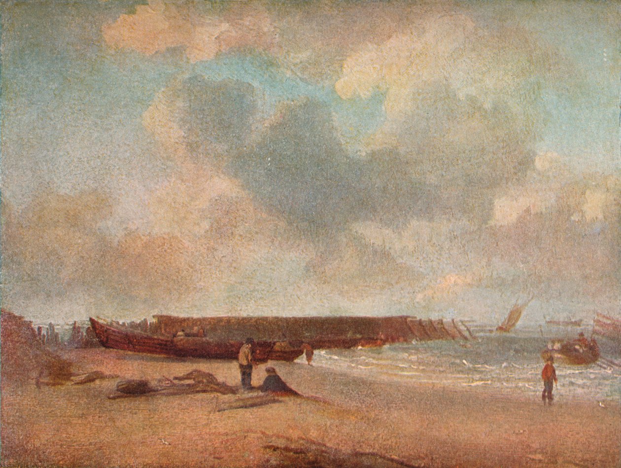 Ved havkysten, c1811 1904 af Augustus Wall Callcott