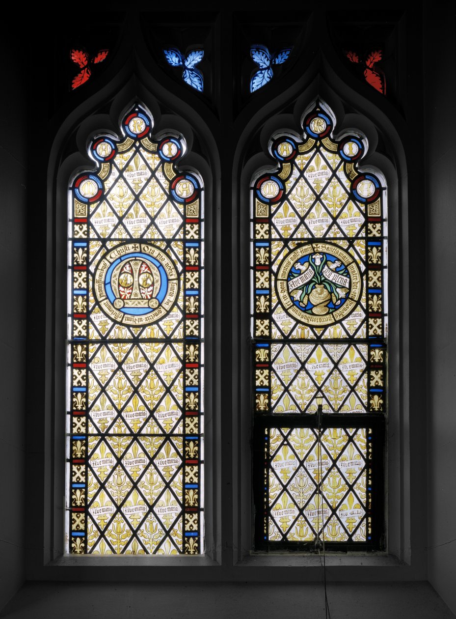 North Wall Window, 1841 (farvet glas) af Augustus Welby Northmore Pugin