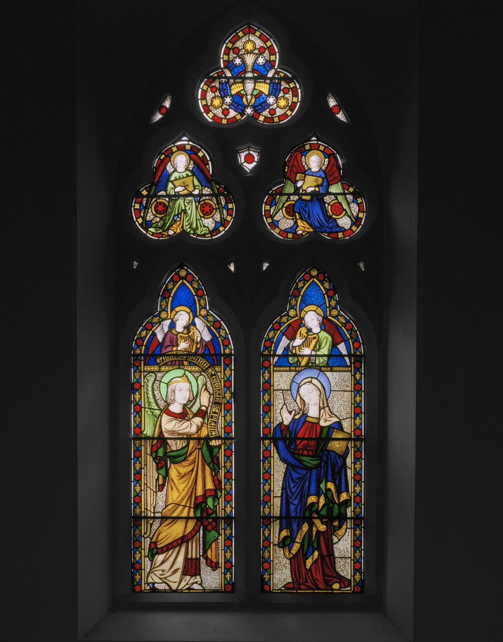 Bebudelsen, 1846 (glasmaleri) af Augustus Welby Northmore Pugin