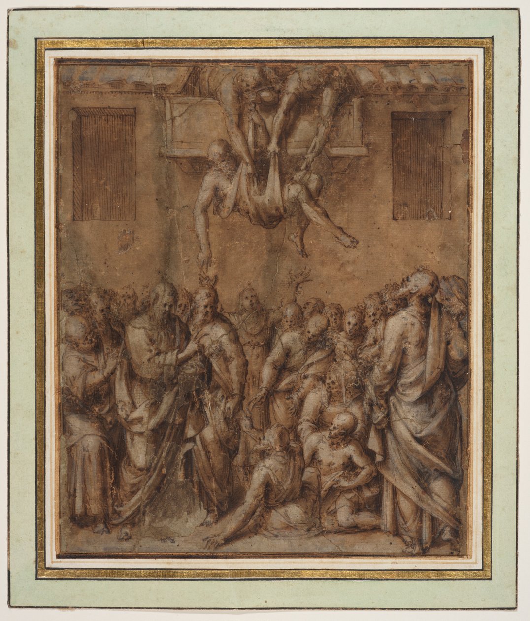 Kristus helbreder de syge af Aurelio Luini