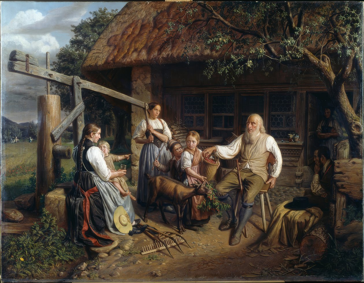 Berner gård af Aurèle Robert