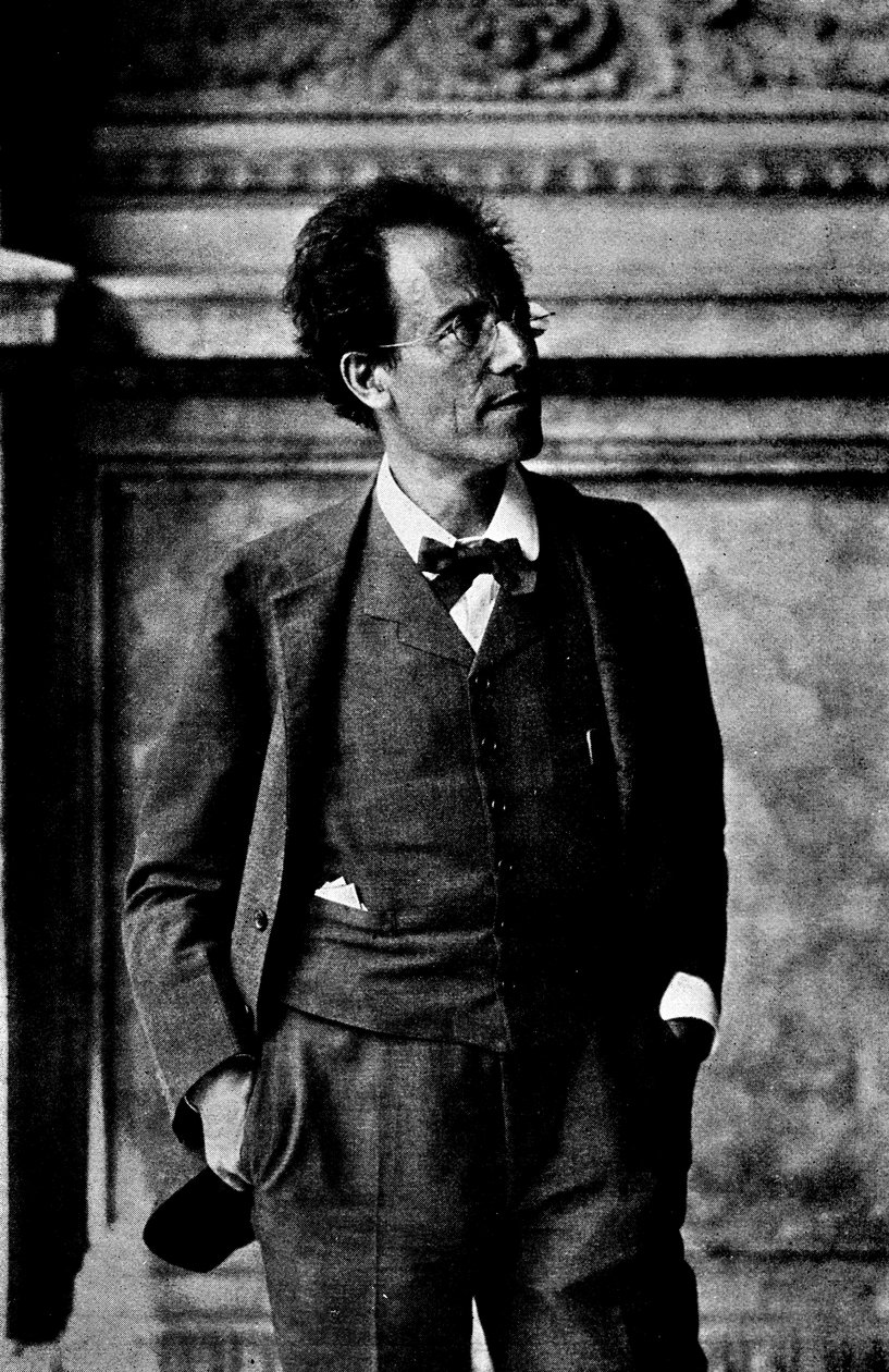 Portræt af Gustav Mahler af Austrian Photographer