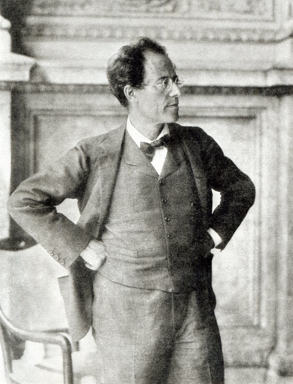 Portræt af Gustav Mahler, 1907 af Austrian Photographer