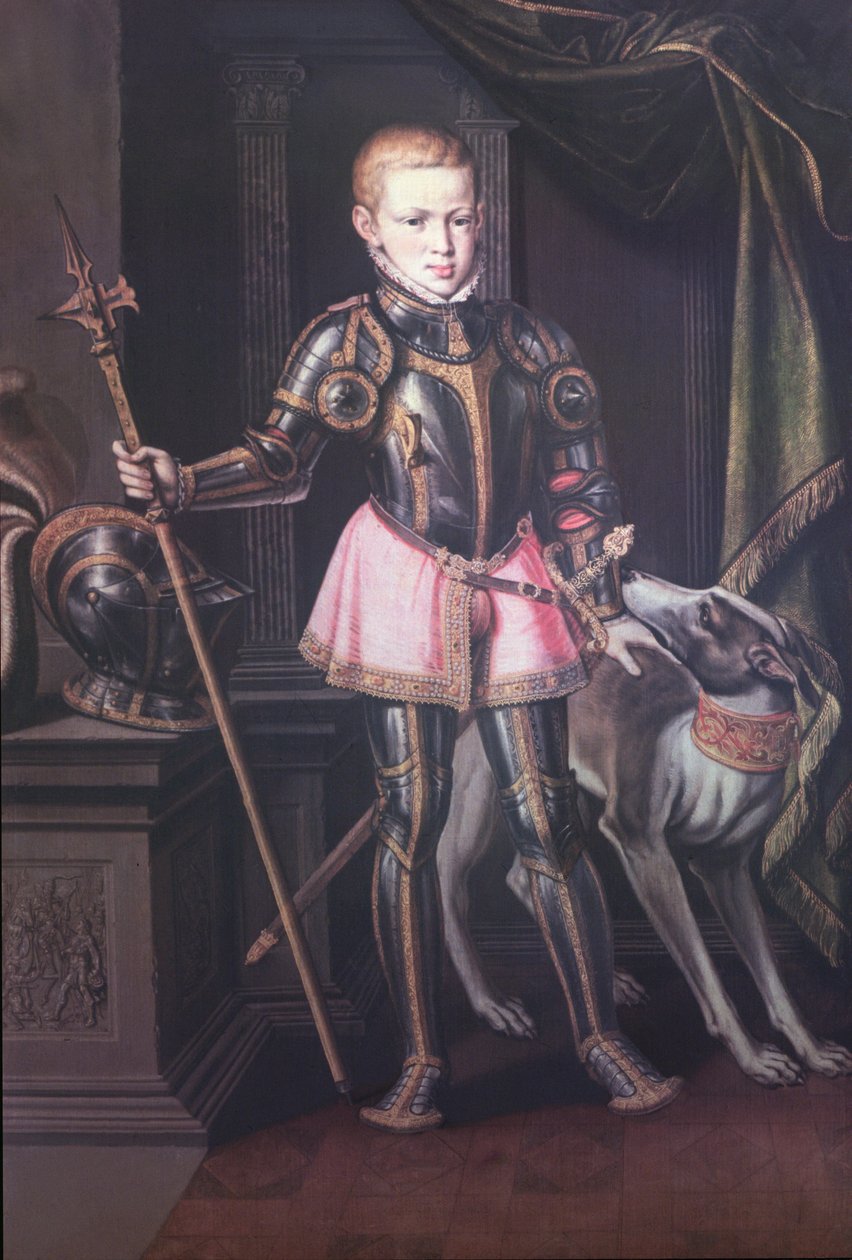 Ferdinand Maximilian Joseph I, ærkehertug af Østrig og kejser af Mexico (1832-67) som dreng af Austrian School
