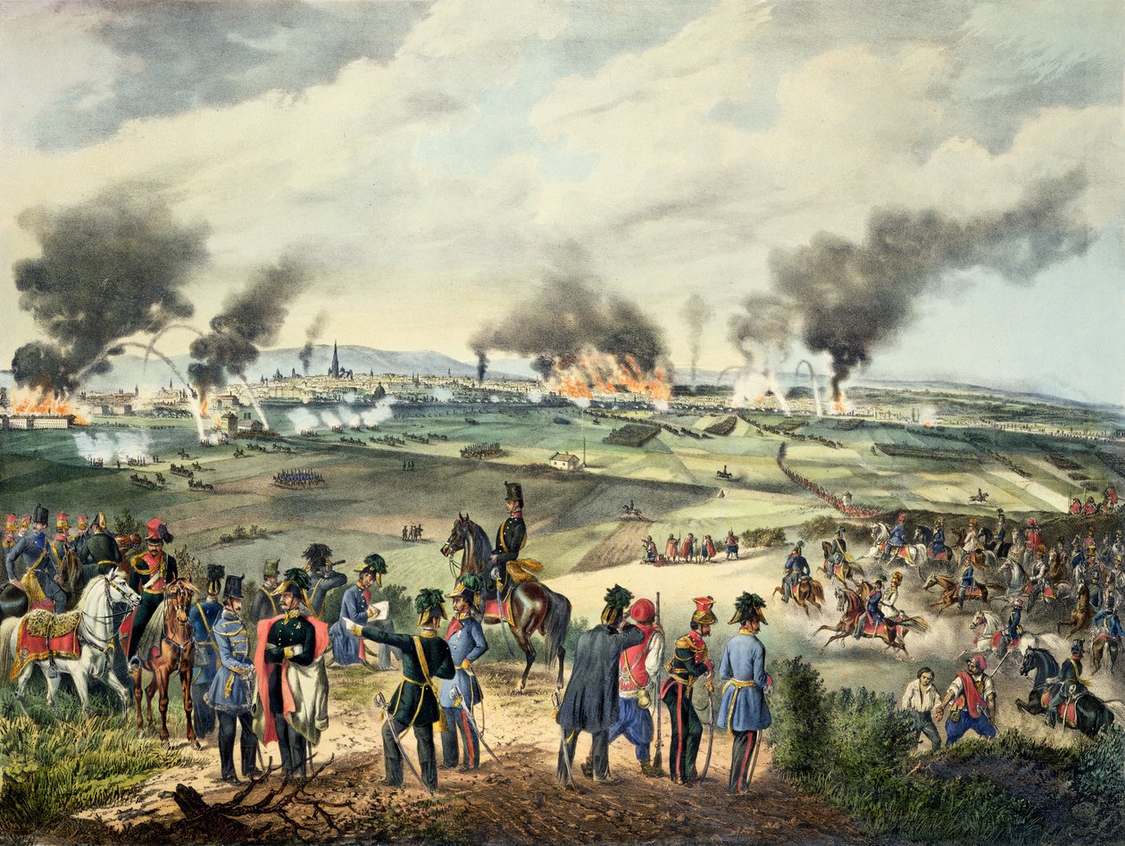 Belejringen af Wien, 28. oktober 1848 af Austrian School