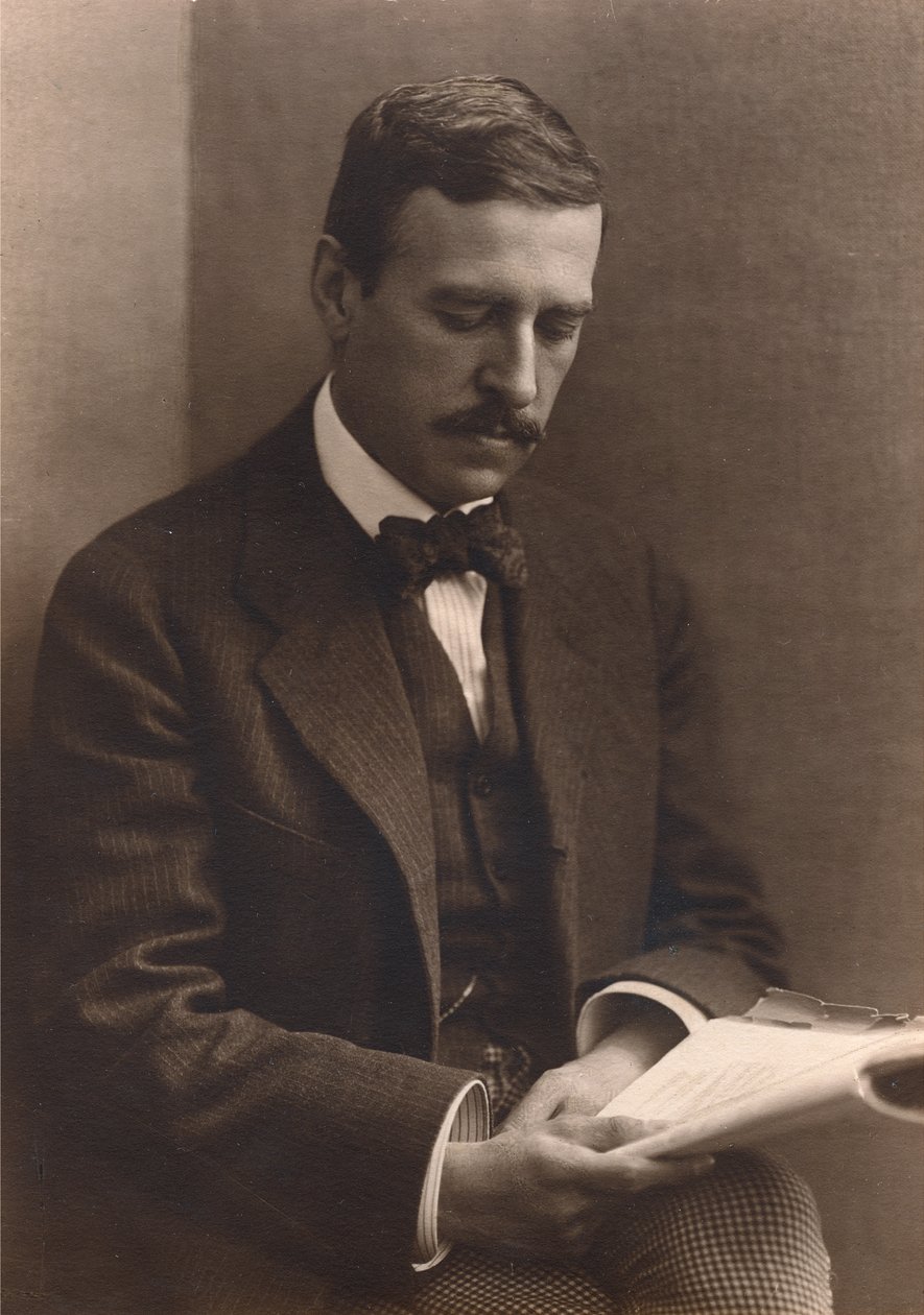 Portræt af Hugo von Hofmannsthal, c.1920-21 af Austrian Photographer