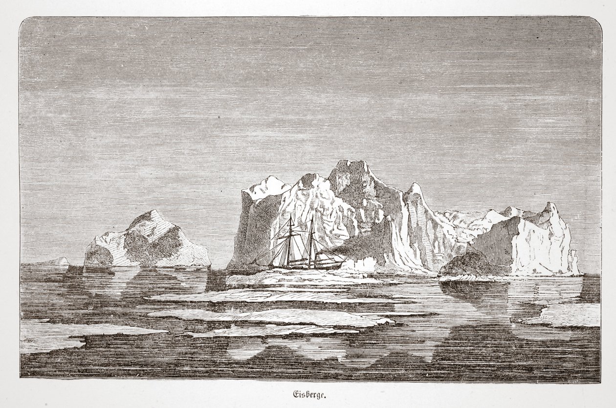 Isbjerge, med Tegetthoff, 1876 af Austrian School