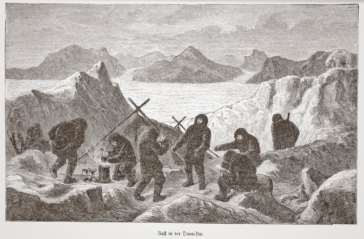 Hvil i Dove Bay, 1876 af Austrian School
