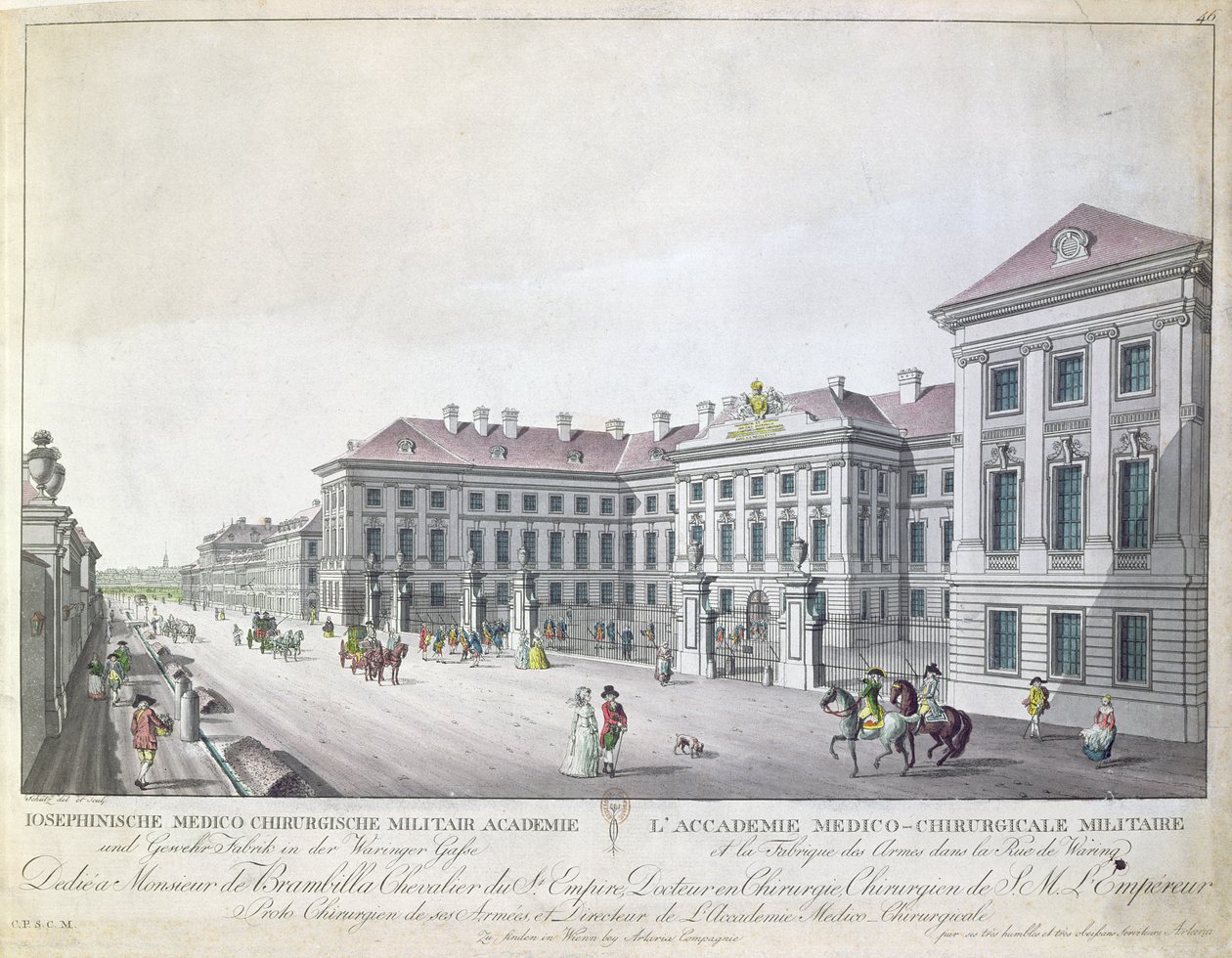 Det Militærmedicinske og Kirurgiske Akademi, Wien af Austrian School