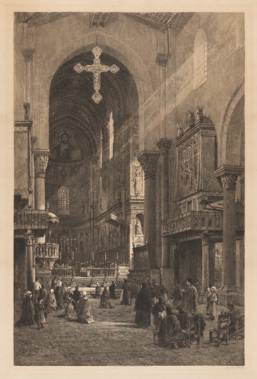 Gefaler Domkirke af Axel Herman Haig