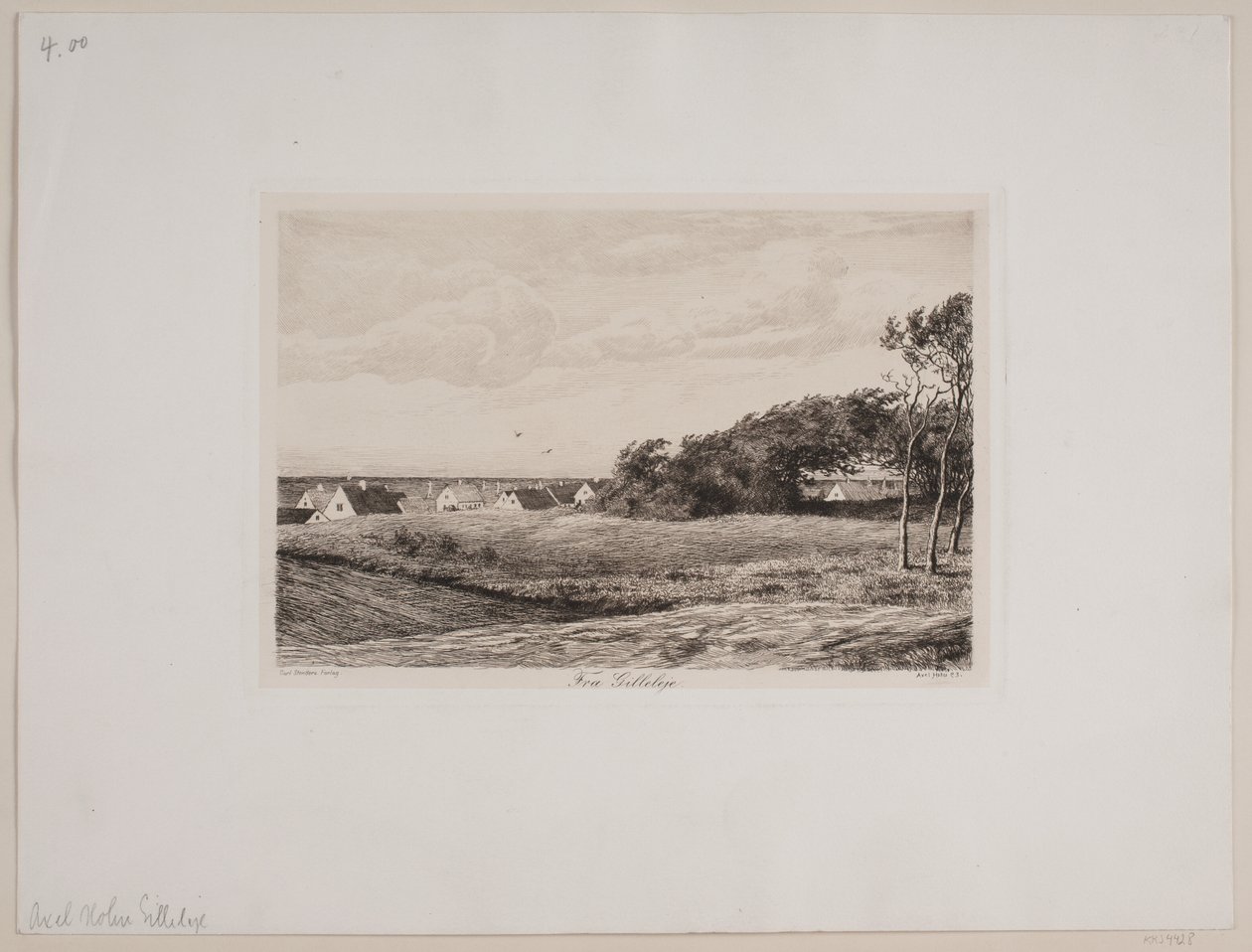 Danish: Fra Gilleleje af Axel Holm