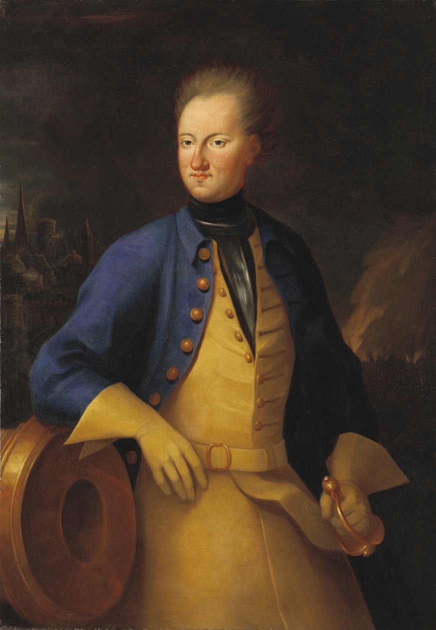 Charles XII ou Carl de Suede - Portræt af kong Karl XII af Sverige (1682-1718), af Sparre, Axel (1652-1728). Olie på lærred af Axel Sparre