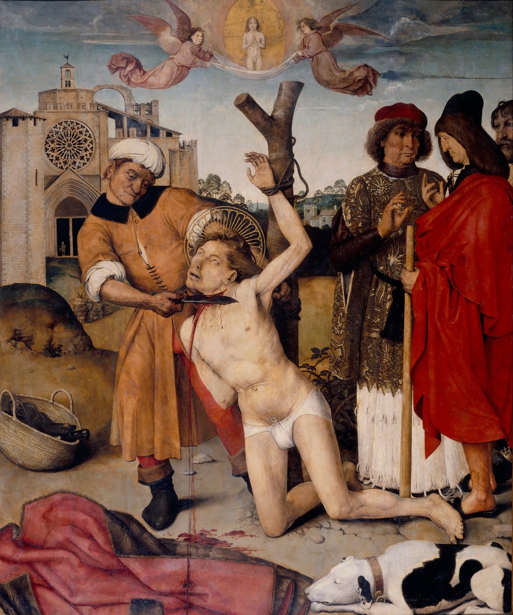 Martyrium af Saint Cucuphas af Ayne Bru