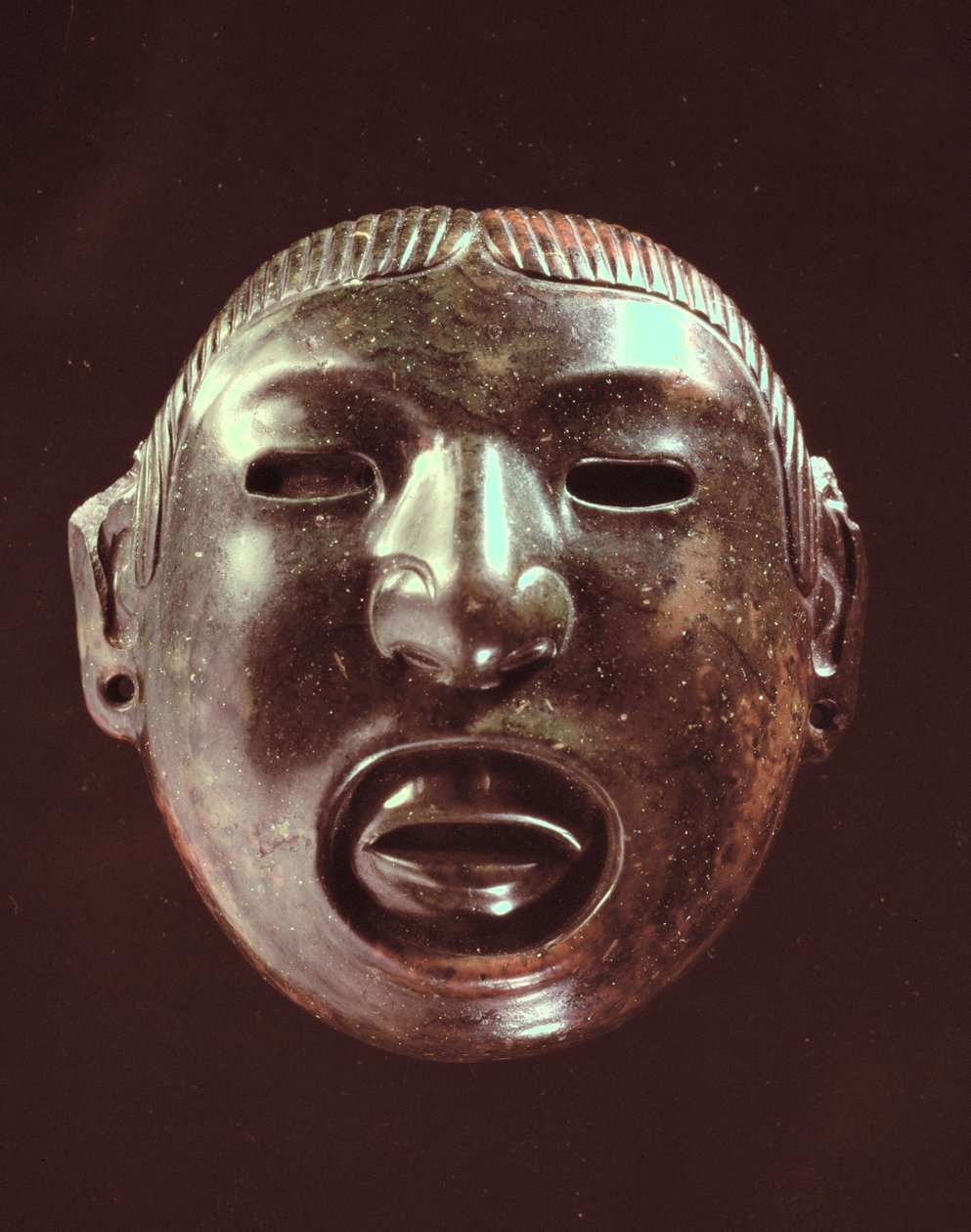Maske af Xipe Totec af Aztec