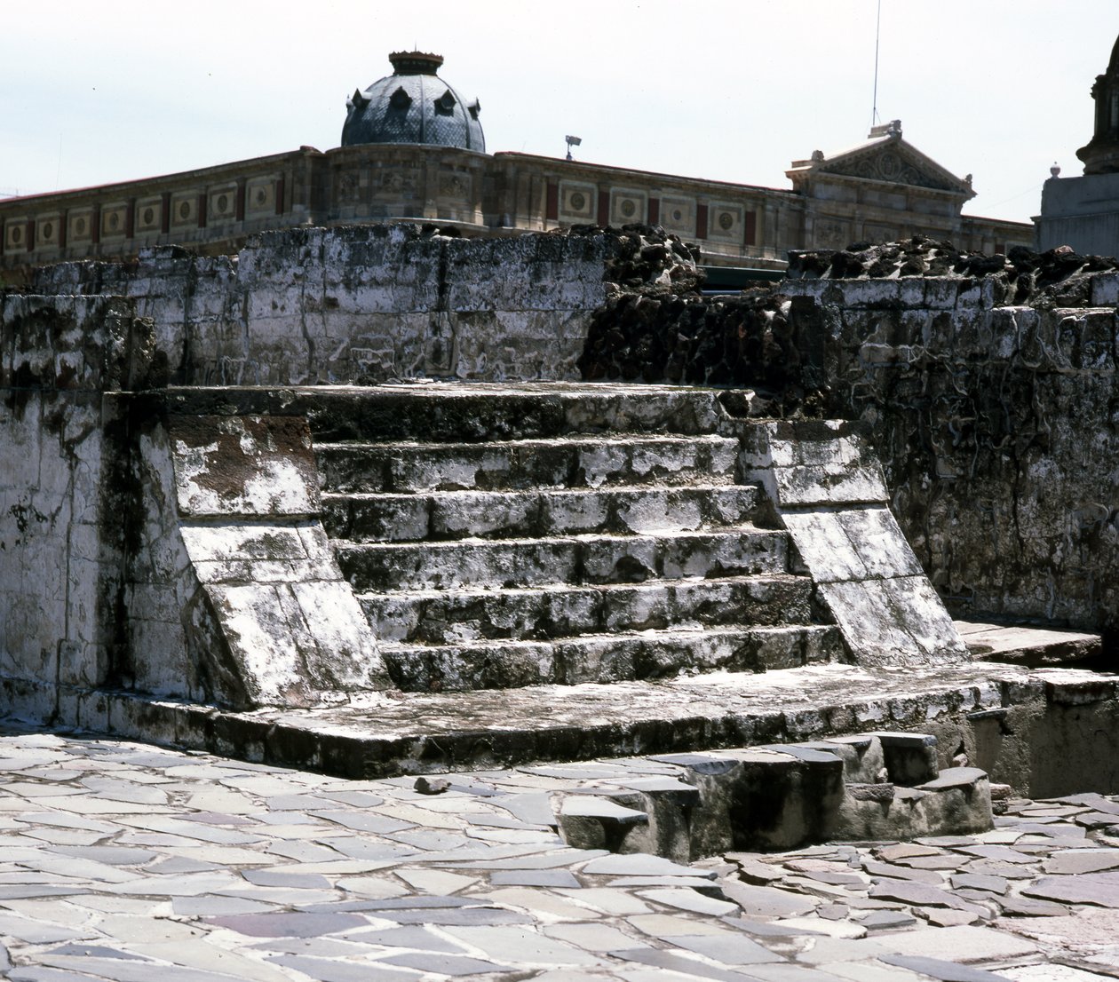 North Patio of Temple A, Templo Mayor, Late Post Classic periode af Aztec