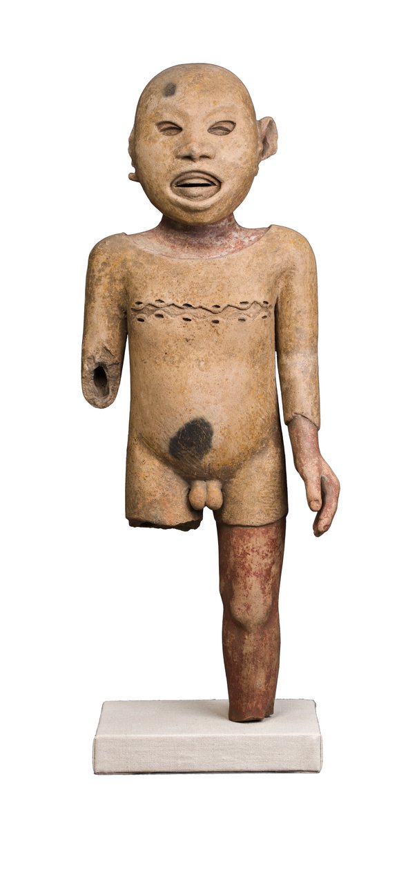 Ritual Impersonator of the Deity Xipe Totec, possibly Central Veracruz, 1450 / 1500dani af Aztec