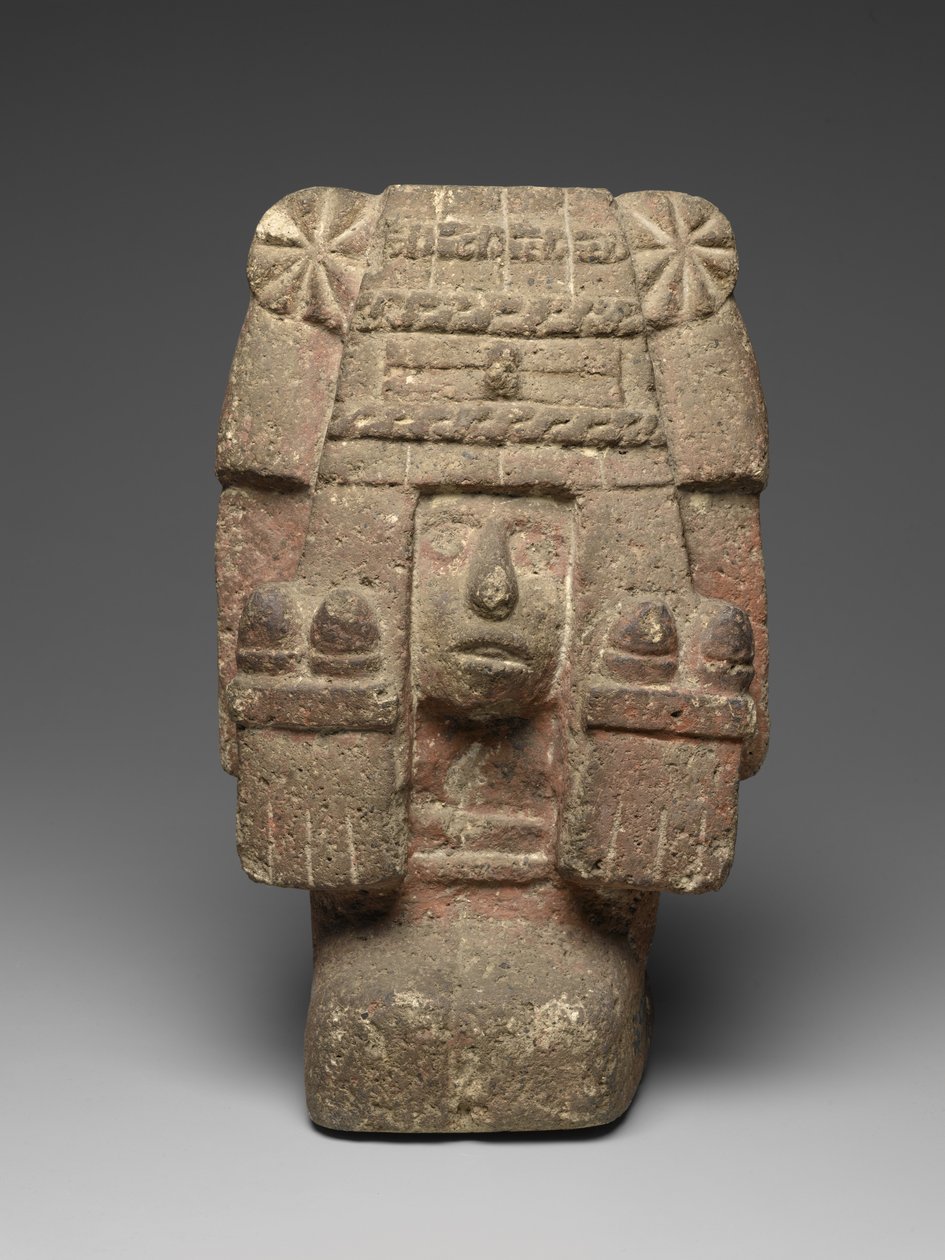 Siddende figur af Chicomecoatl, ca. 1440-1521 af Aztec