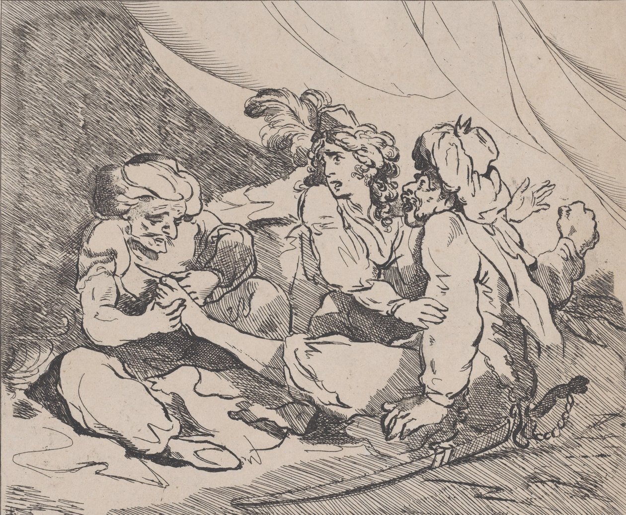 Den tyrkiske majsskærer, 7. september 1801. af B.F. Scott