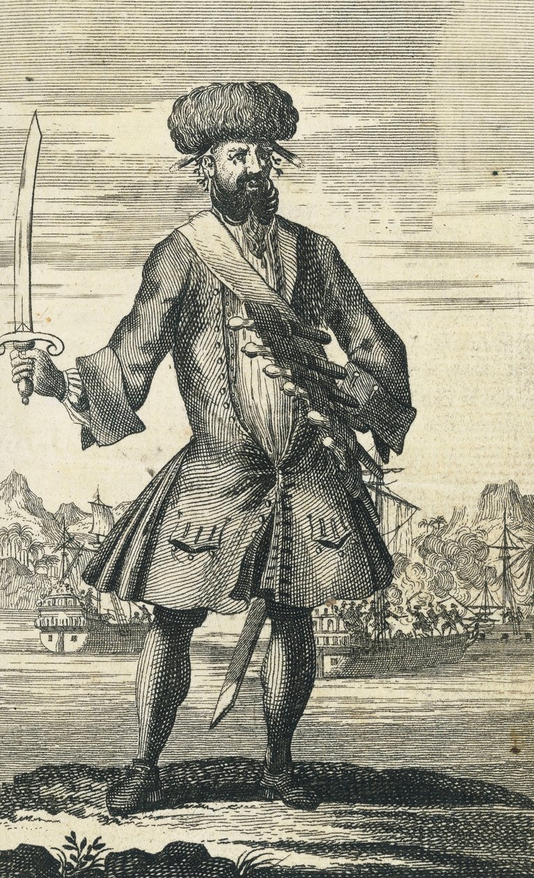Piraten Sortskæg af B. Cole