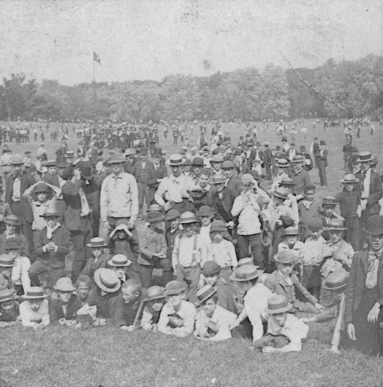 Det barske og klare i New York, USA, 1888. af B. W. Kilburn