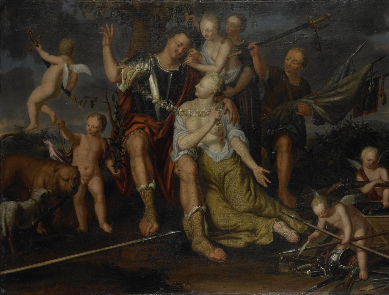Allegori om fred af B. van Kessel