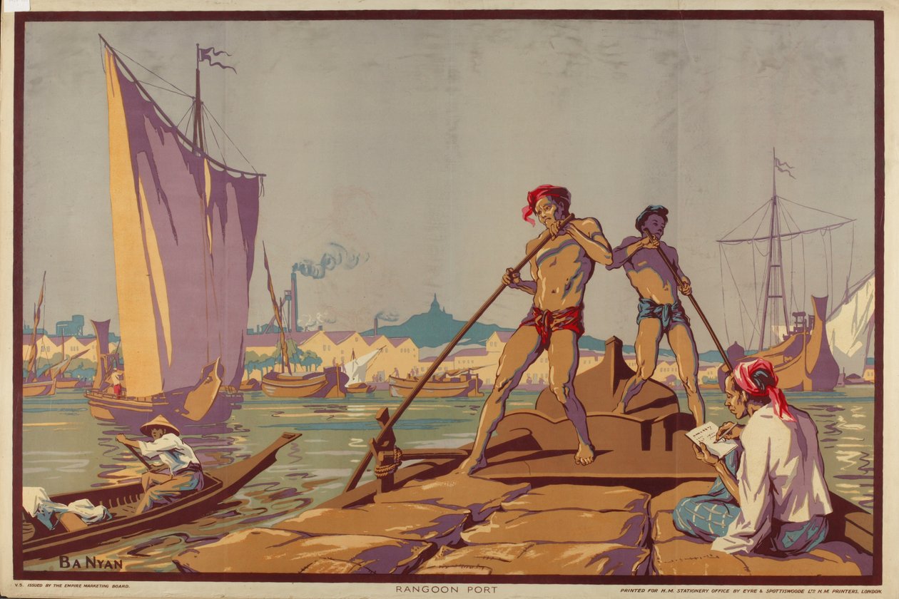 Rangoon Port, fra serien 