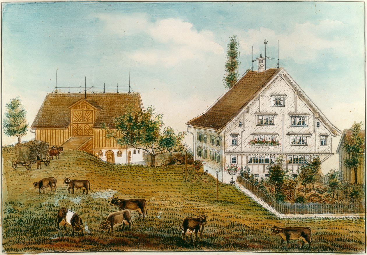 Bülers Homestead i Oetschwil af Babeli Giezendanner