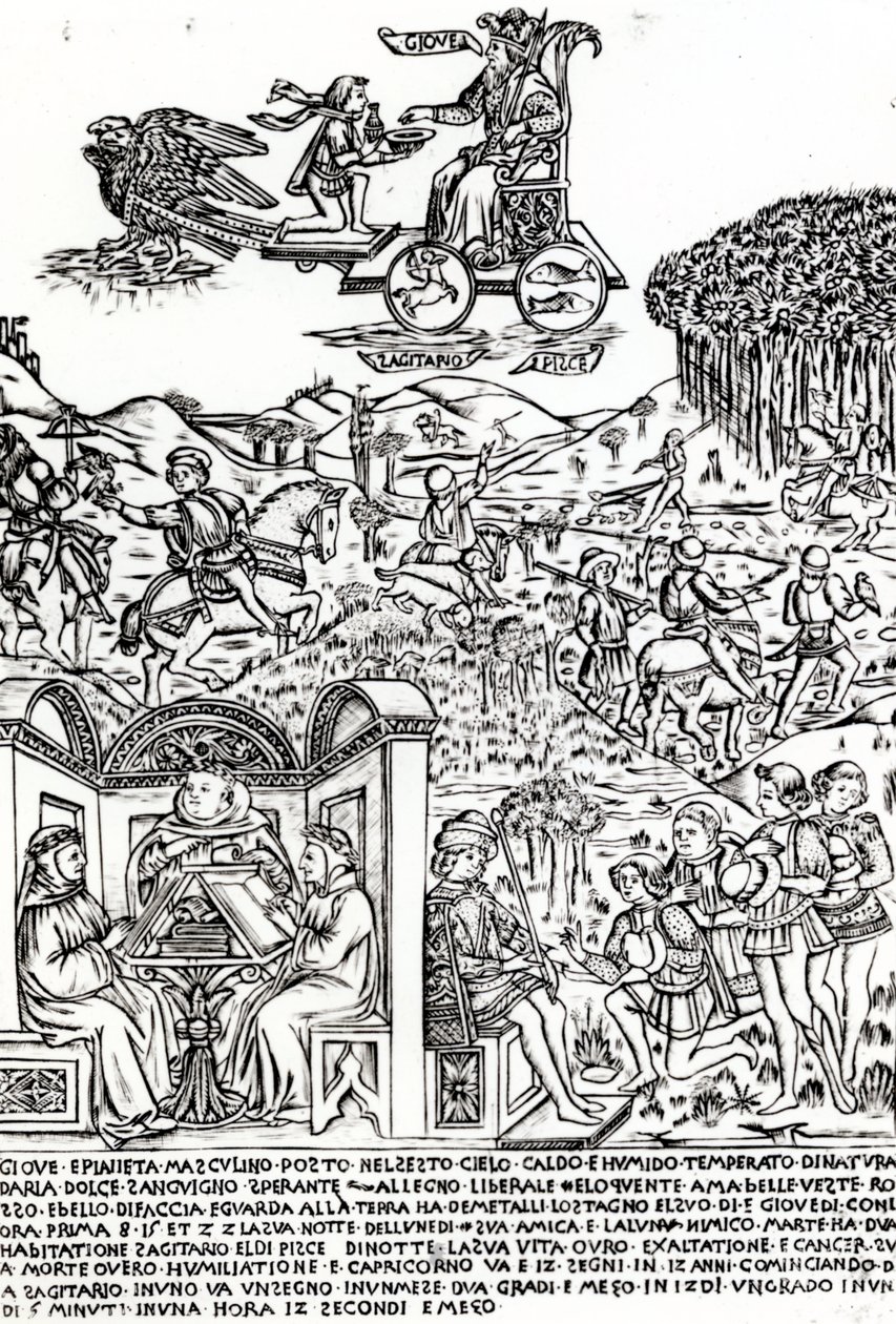 Jupiter, ca. 1464 af Baccio Baldini