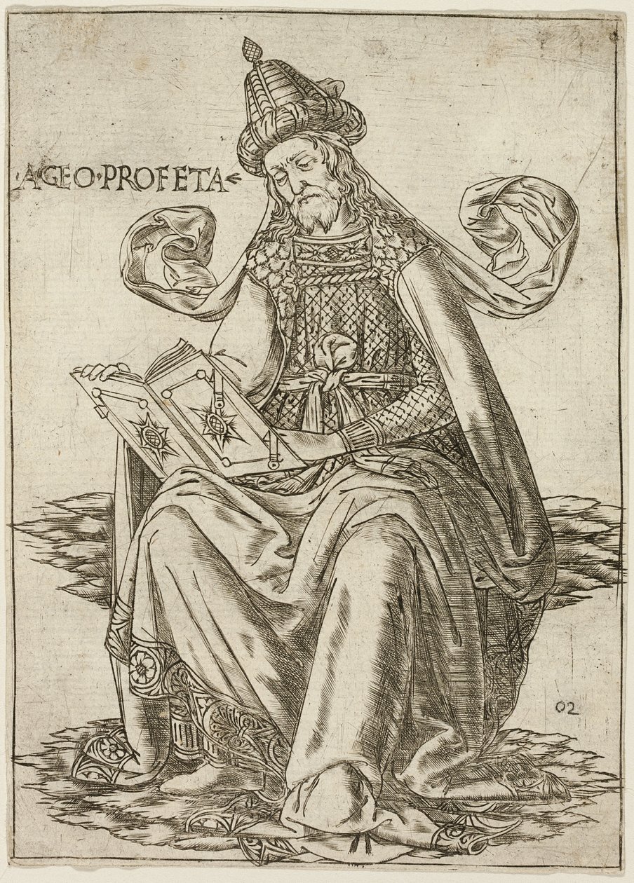Profeten Haggaj af Baccio Baldini