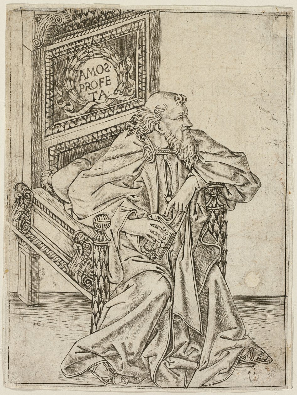 Profeten Amos af Baccio Baldini