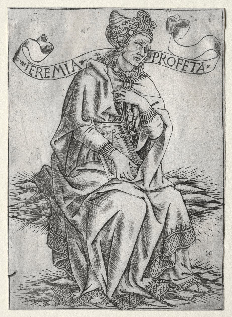 Profeterne: Jeremias af Baccio Baldini