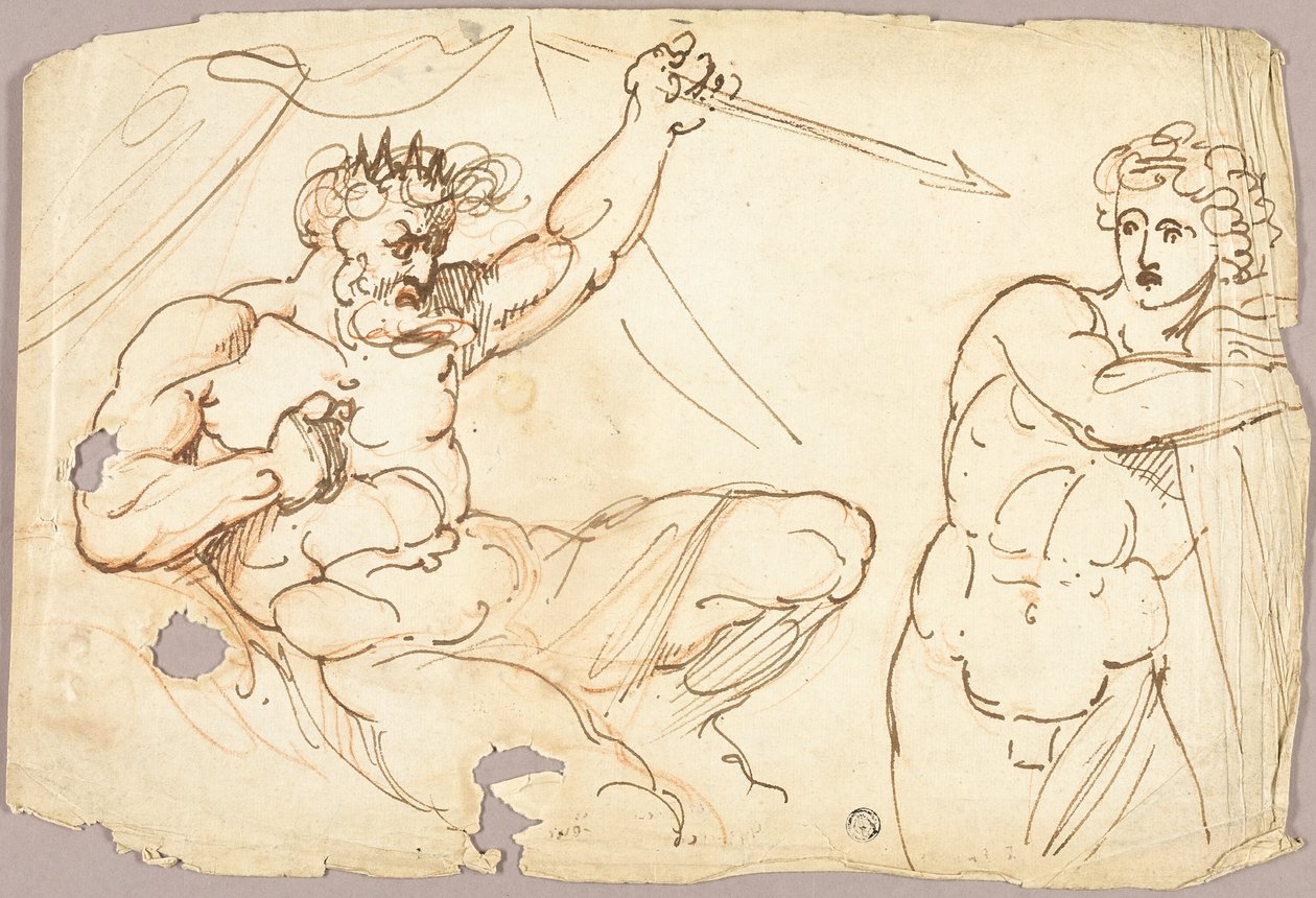 Saul og David af Baccio Bandinelli