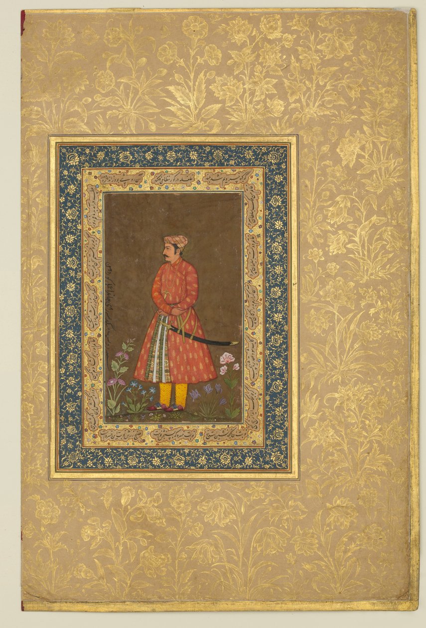 Sultan Ali al-Mashhadi (aktiv i slutningen af det 15.-begyndelsen af det 16. århundrede) af Balachand