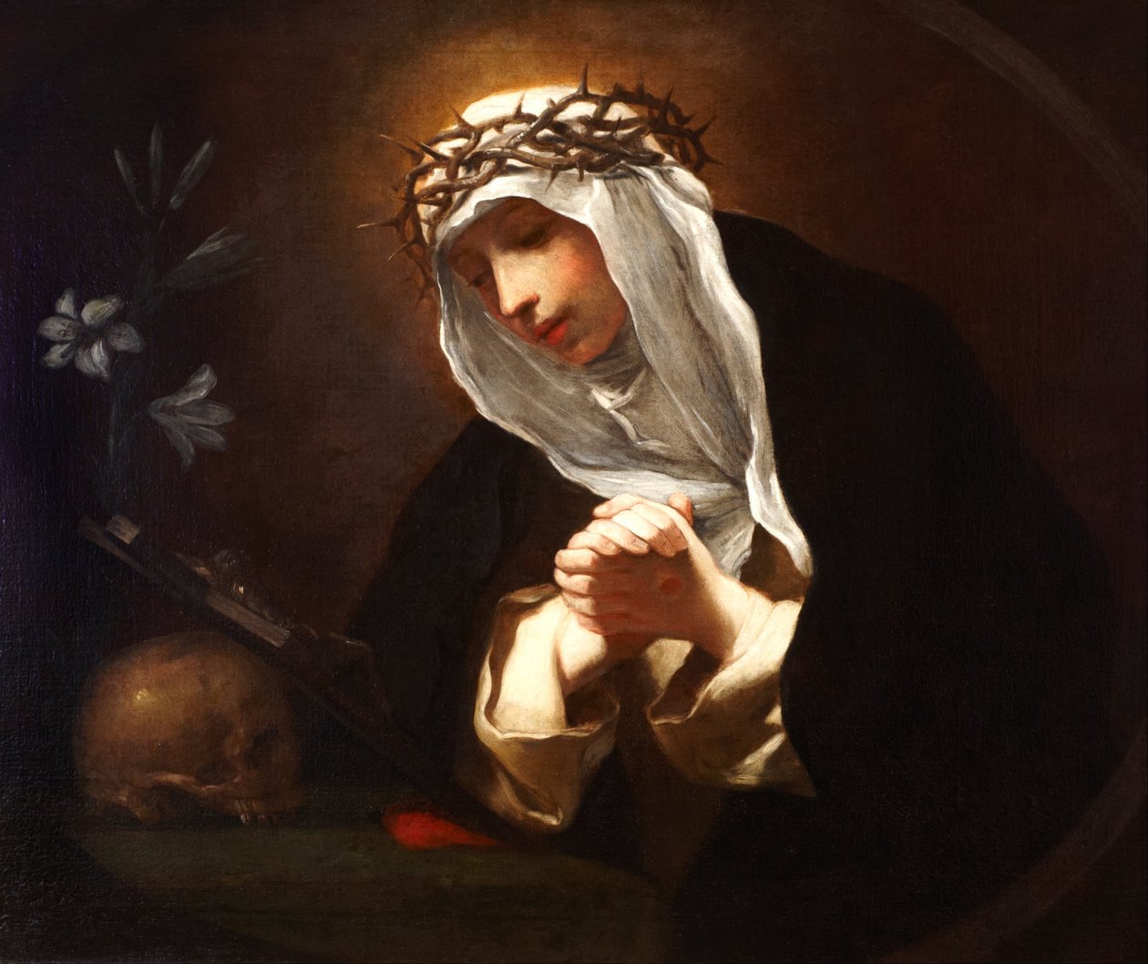 Den hellige Katharina af Siena af Baldassare Franceschini