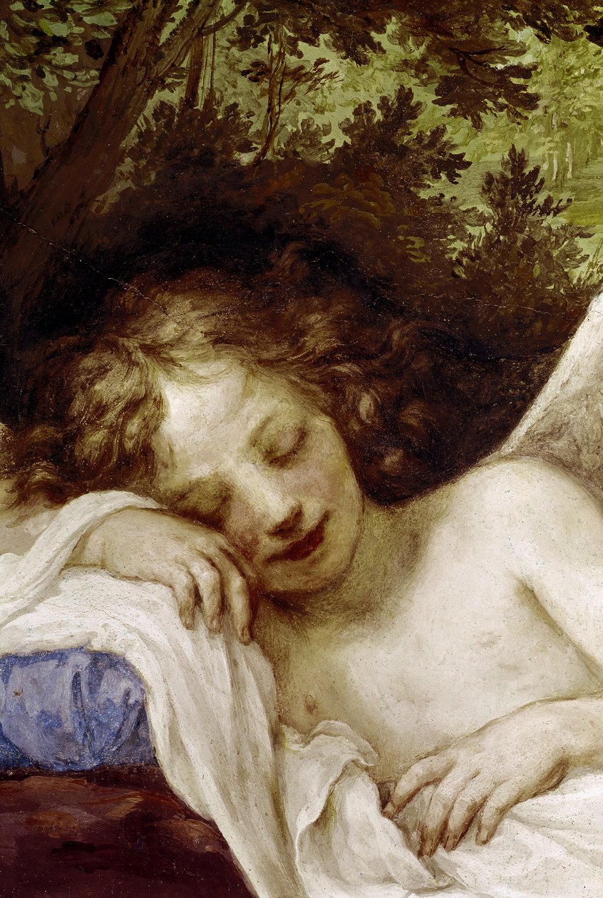 Sovende kærlighed af Baldassare (1611 89) Franceschini
