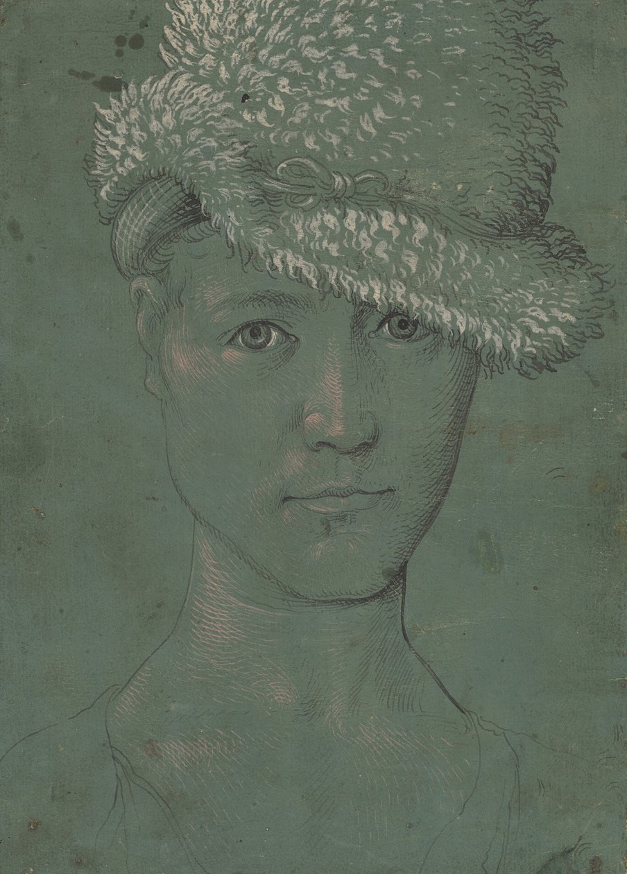 Selvportræt, ca 1502. af Baldung